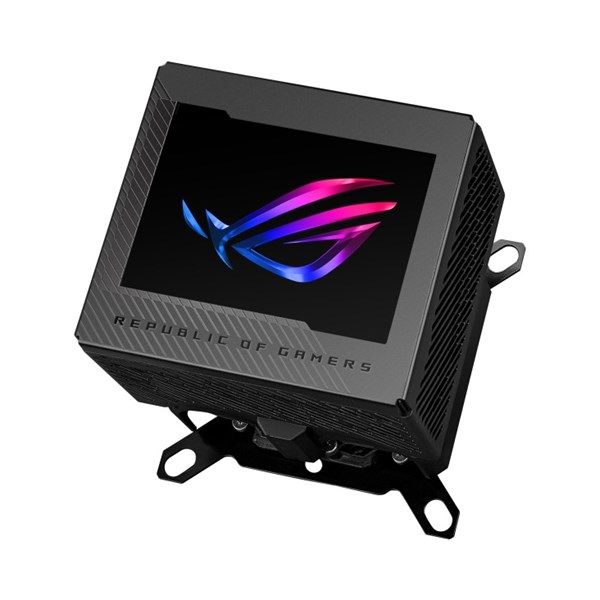Asus Rog Ryujın Iıı Wb Cpu Su Bloğu Tam Renkli 3.5' Lcd Ekran Gömülü Vrm Fanı 178 Mikro Soğutma Kanadı Ve Bakır Alaşımlı Soğuk P #3