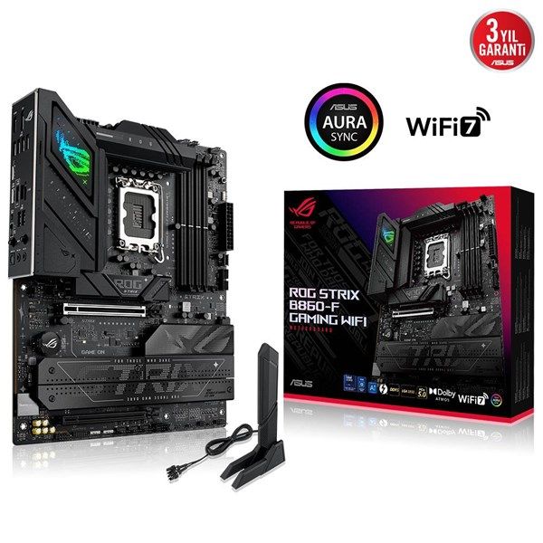 ASUS ROG STRIX B860-F GAMING WIFI-7 DDR5 HDMI DP PCIE 5.0 1851p ATX #1