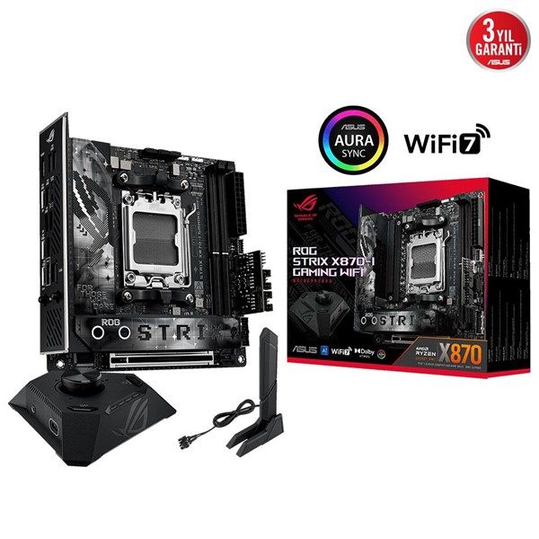 ASUS ROG STRIX X870-I GAMING WIFI-7 DDR5 HDMI-DP PCIE 5.0 AM5 MITX #1