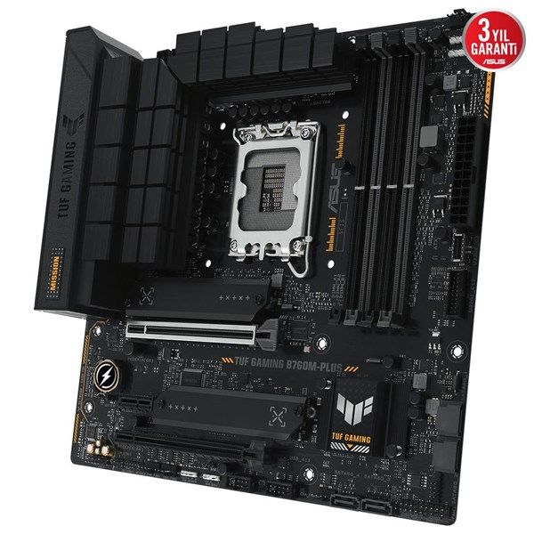 ASUS TUF GAMING B760M-PLUS II DDR5 HDMI-DP PCIE 1700P MATX #3