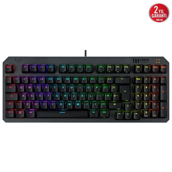 ASUS TUF GAMING K3 GEN II RGB MEKANIK GAMING KLAVYE #1