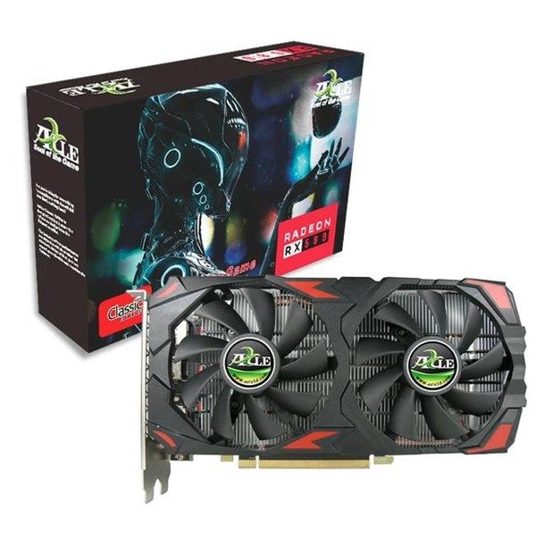 AXLE RX580 8GB AX-RX580/8GD5P6DIP DDR5 256bit HDMI DVI DP PCIe 16X v3.0 #3