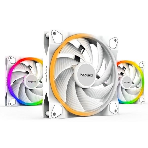 Be Quiet! Light Wings White 140Mm Pwm  Premium Argb Kasa Fanı  4-Pin 3-lü Paket - BL103 #1