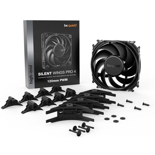 Be Quiet! Silent Wings 4 140Mm Pwm 2500 Rpm  Premium Kasa Fanı 4-Pin - Bl097 #3