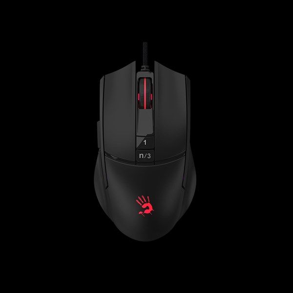 BLOODY L65 MAX USB RGB Led Aydınlatmalı 12000dpi Gaming Optic Siyah Mouse #1
