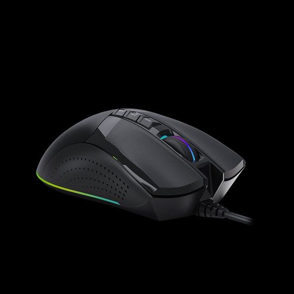 BLOODY W90 MAX USB RGB Led Aydınlatmalı 10000dpi Gaming Optic Siyah Mouse #4