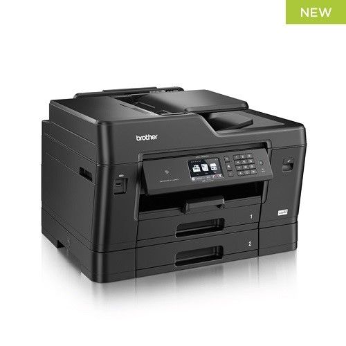 BROTHER A3/A4 Renkli MFC-J3930DW Inkjet Yazıcı Tarayıcı Fotokopi Fax 35/27sayfa Dublex USB 2.0,Kablosuz #2