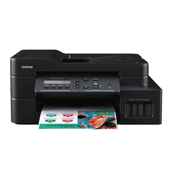 BROTHER A4 Renkli DCP-T720DW Yazıcı Tarayıcı Fotokopi USB 2.0,Kablosuz Tanklı #1
