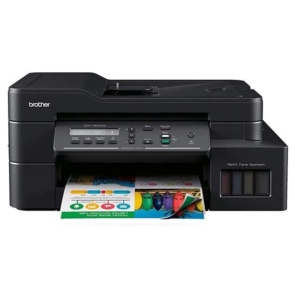 BROTHER A4 Renkli DCP-T820DW Yazıcı Tarayıcı Fotokopi USB 2.0,Kablosuz Tanklı #1