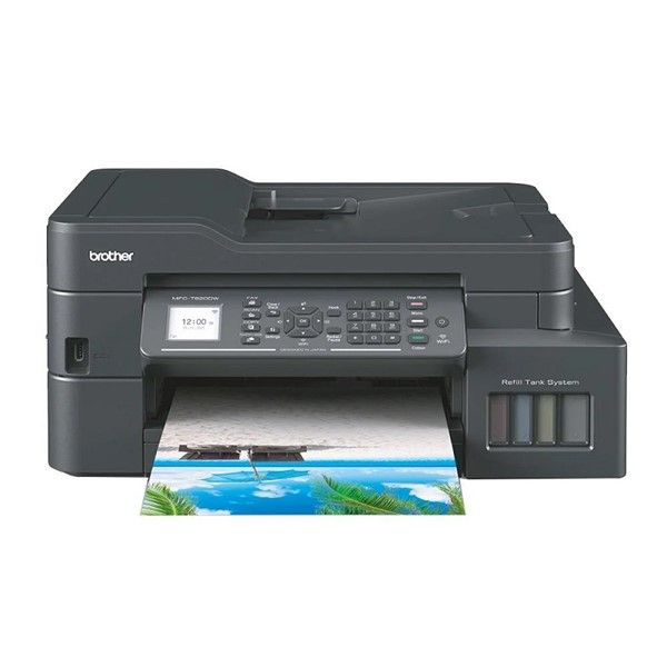 BROTHER A4 Renkli MFC-T920DW Yazıcı Tarayıcı Fotokopi Fax USB 2.0,Kablosuz Tanklı #1