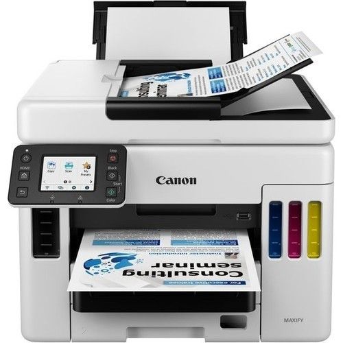 CANON A4 Renkli MAXIFY GX7040 Yazıcı Tarayıcı Fotokopi Fax USB 2.0,Ethernet,Kablosuz Tanklı #1