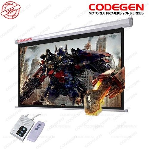 CODEGEN EX24 240x200 Motorlu Projeksiyon Perdesi #1