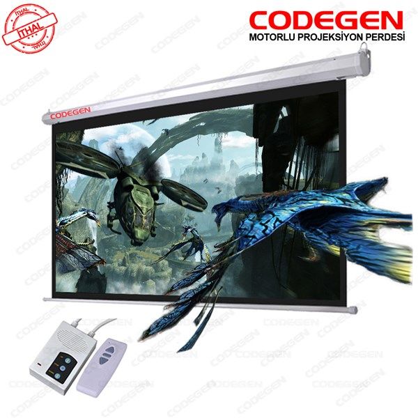 CODEGEN EX30 300x225 Motorlu Projeksiyon Perdesi #2