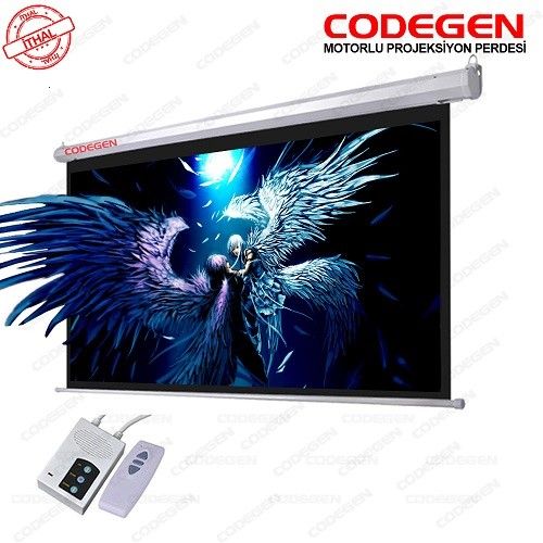 CODEGEN EX40 400x300 Motorlu Projeksiyon Perdesi #1