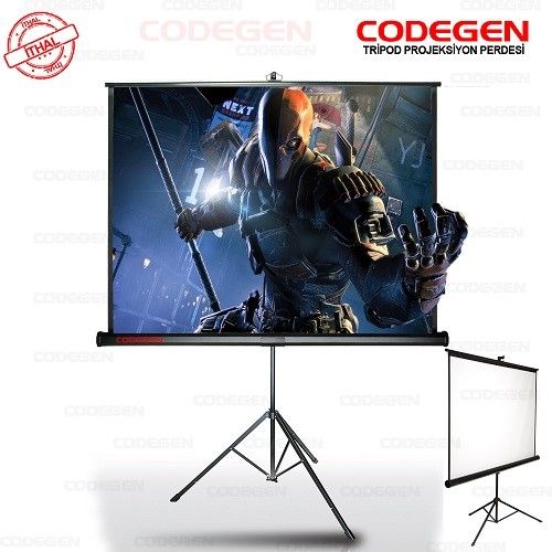 CODEGEN TX24 240x200 Ayaklı Projeksiyon Perdesi #1
