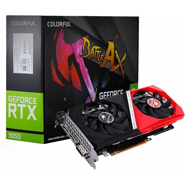 COLORFUL RTX3050 8GB DUO V2-V GDDR6 128bit HDMI DP PCIe 16X v4.0	 #1