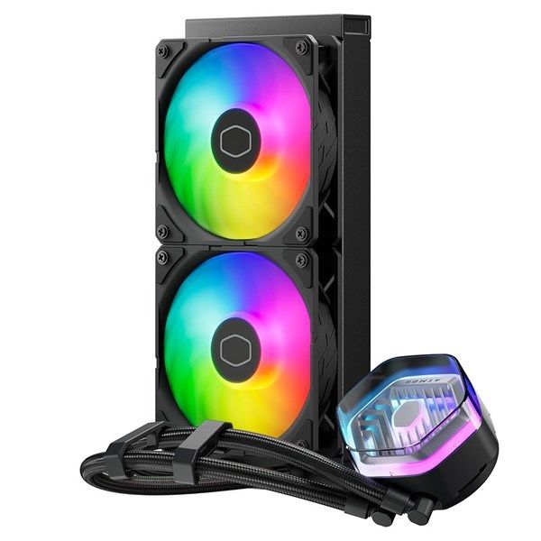 COOLERMASTER 240MM ATMOS MLX-D24M-A25PZ-R1 ARGB AM5-1851P SIVI SOĞUTMALI İŞLEMCİ FANI #2