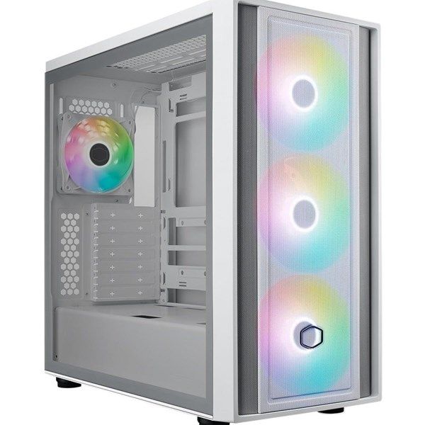 COOLERMASTER 600W 80+ LITE 5 RC-MCW-L5S3-KWNA60 GAMING MID-TOWER PC KASASI BEYAZ #1