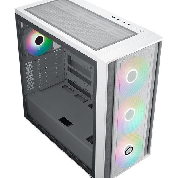 COOLERMASTER 600W 80+ LITE 5 RC-MCW-L5S3-KWNA60 GAMING MID-TOWER PC KASASI BEYAZ #2