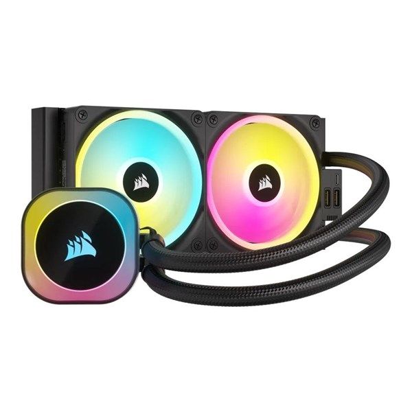 CORSAIR 240MM H100i CW-9061001-Ww RGB AM5-1700P SIVI SOĞUTMALI İŞLEMCİ FANI #1