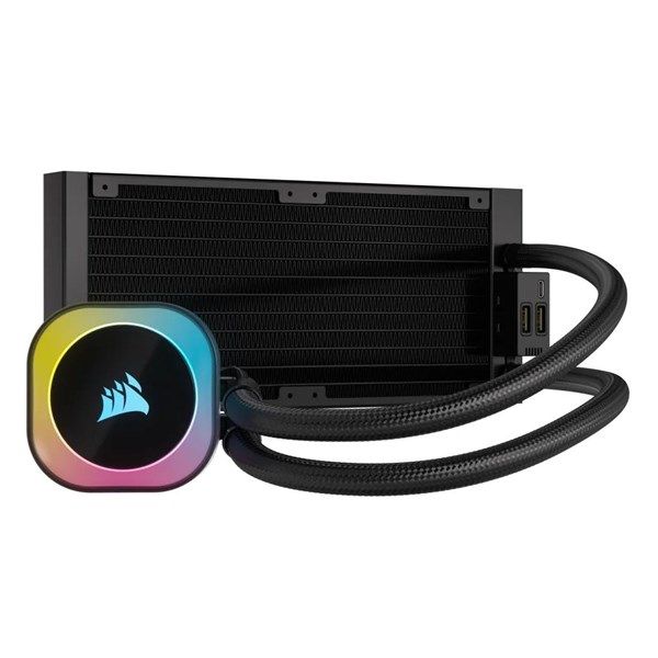 CORSAIR 240MM H100i CW-9061001-Ww RGB AM5-1700P SIVI SOĞUTMALI İŞLEMCİ FANI #2
