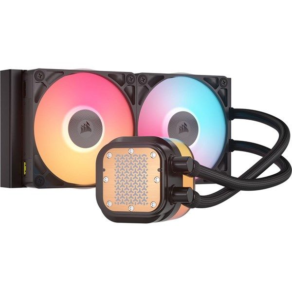 CORSAIR 240MM TITAN 240RX LCD CW-9061022-WW AM5-1851P  RGB SIVI SOĞUTMALI İŞLEMCİ FANI #3