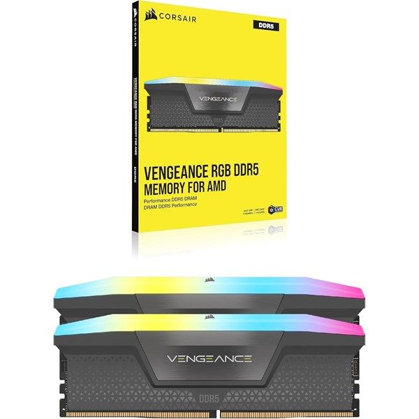 CORSAIR 32GB (2X 16GB) DDR5 6000MHZ CL28 RGB DUAL KIT PC RAM VENGEANCE CMH32GX5M2B6000Z28 #4
