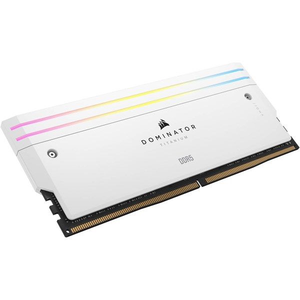 CORSAIR 96GB (2X 48GB) DDR5 6400MHZ CL32 RGB DUAL KIT PC RAM DOMINATOR TITANIUM CMP96GX5M2B6400C32W BEYAZ #2