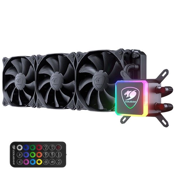 COUGAR 360mm AQUA 360 RGB CGR-AQUA-360 ARGB Sıvı Soğutmalı İşlemci Fanı TR4 Uyumlu #1