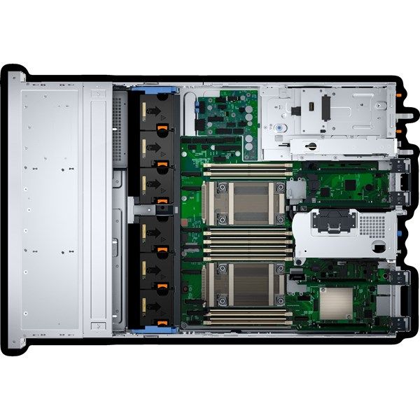 DELL 2xSilver 4410Y R760XS R760XS_1 2x32gb 2x480gb SSD 2x1100w Titanium 2U Rack Sunucu #3