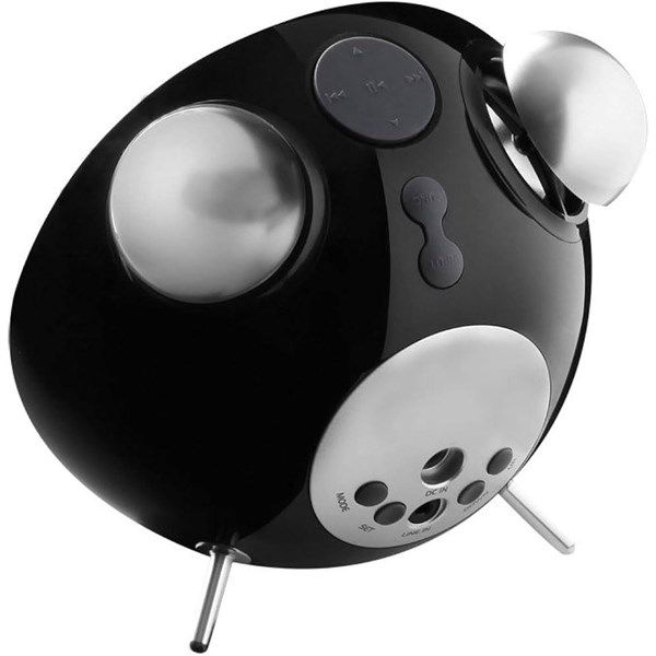 EDIFIER IF230B Tick Tock Dock 9W RMS iPod iPhone Uyumlu FM Radyolu Siyah Bluetooth Hoparlör #2
