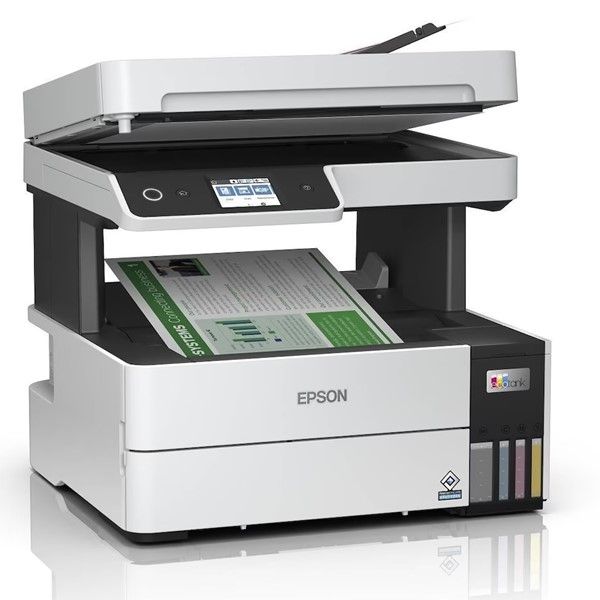 EPSON A4 Renkli L6490 Çok Fonksiyonlu Tanklı Yazıcı Fax USB 2.0,Ethernet,Kablosuz #2