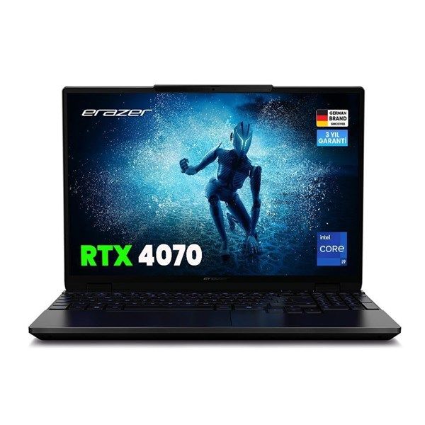 ERAZER 15.3' MAJOR 15 X1 MD62751 CORE i9 14900Hx 32GB DDR5 RAM 2TB M2 NVME 8GB RTX4070 FDOS #1