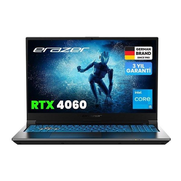 ERAZER 15.6' DEPUTY P60i MD62747 CORE i5 13420H 32GB 512GB M2 NVME- 8GB RTX4060 FDOS #1