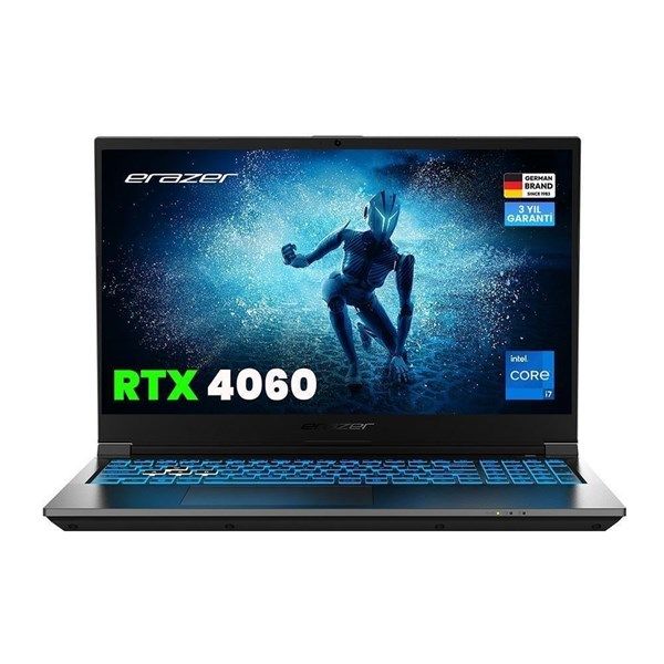 ERAZER 15.6' DEPUTY P60i MD62749-R32 CORE i7 13620H 32GB RAM 1TB M2 NVME 8GB RTX4060 W11H #1