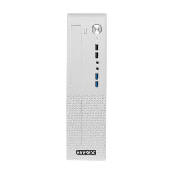 EVEREST 200W TFX01 Beyaz Slim Mini ITX Kasa #3