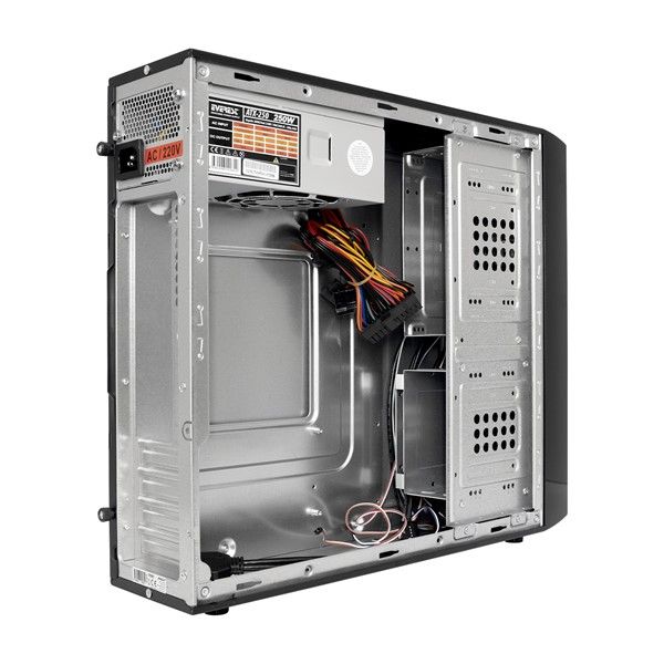 EVEREST TFX01 200W Siyah Slim PC Kasası #2