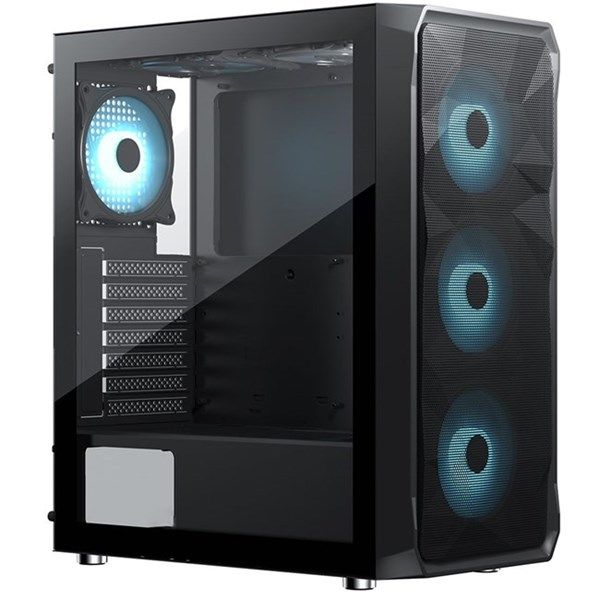 FRISBY 600W 80+ BRONZE FC-9485G GAMING MID-TOWER PC KASASI #1