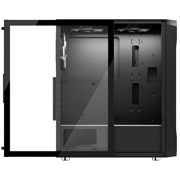 FRISBY 600W 80+ BRONZE FC-9485G GAMING MID-TOWER PC KASASI #3
