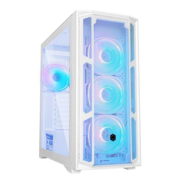 FRISBY 750W 80+ BRONZE CX-501 GAMING MID-TOWER PC KASASI BEYAZ #1