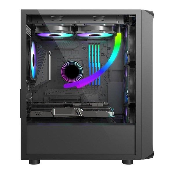 GAMEBOOSTER 500W 80+ BRONZE GB-G205BB GAMING Mid-Tower PC Kasası #4
