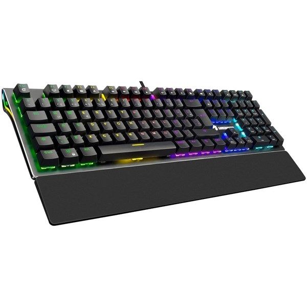 GameBooster G908 Bolt Rainbow Aydınlatmalı Red Switch Mekanik Bileklikli Oyun Klavyesi #2