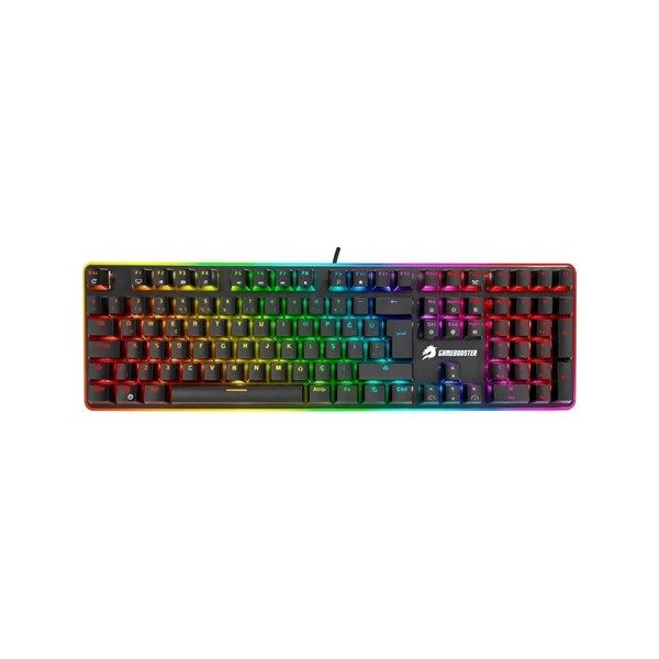 GameBooster G918 Fire Storm RGB Blue Switch Mekanik Beyaz Oyun Klavyesi #1