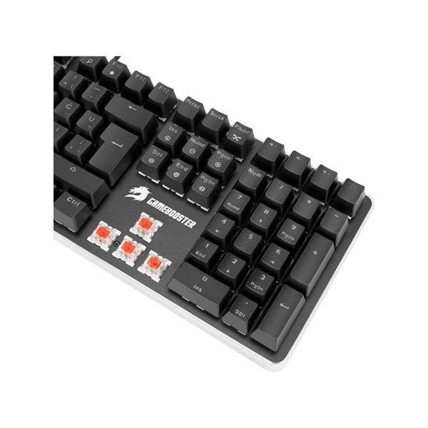 GameBooster G918 Fire Storm RGB Blue Switch Mekanik Beyaz Oyun Klavyesi #4