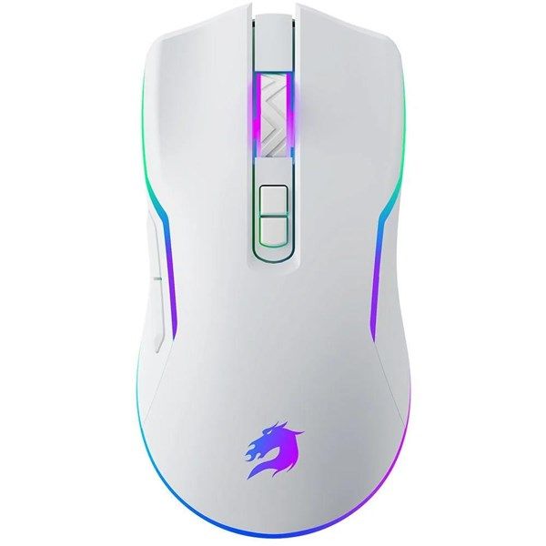 GameBooster M18 Inferno 2.4ghz RGB Aydınlatmalı Beyaz Profesyonel Gaming Mouse #1