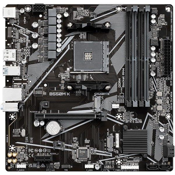 GIGABYTE B550M-K DDR4 HDMI-DP PCIE 4.0 AM4 mATX #2