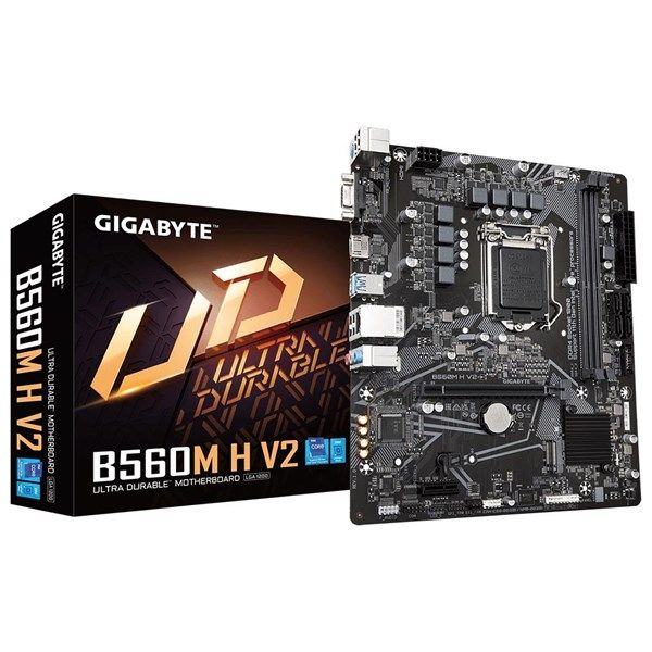 GIGABYTE B560M H V2 DDR4 HDMI PCIE 4.0 1200P V2 MATX #1