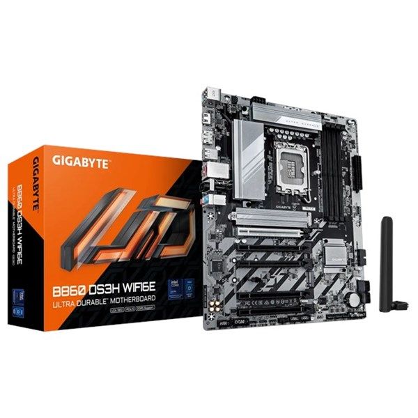 GIGABYTE B860 DS3H WIFI6E DDR5 HDMI-DP TYPE-C PCIE 5.0 1851P ATX #1