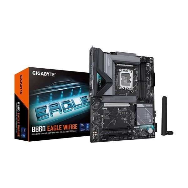 GIGABYTE B860 EAGLE WIFI6E DDR5 HDMI-DP TYPE-C PCIE 5.0 1851P ATX #1