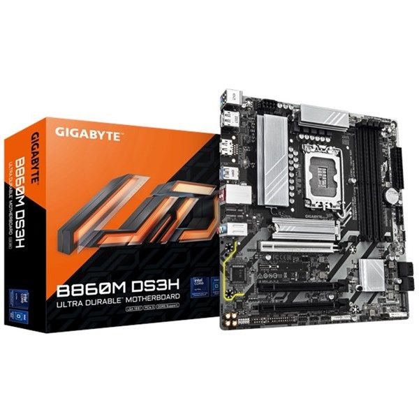 GIGABYTE B860M DS3H DDR5 HDMI-DP PCIE 5.0 1851P mATX #1